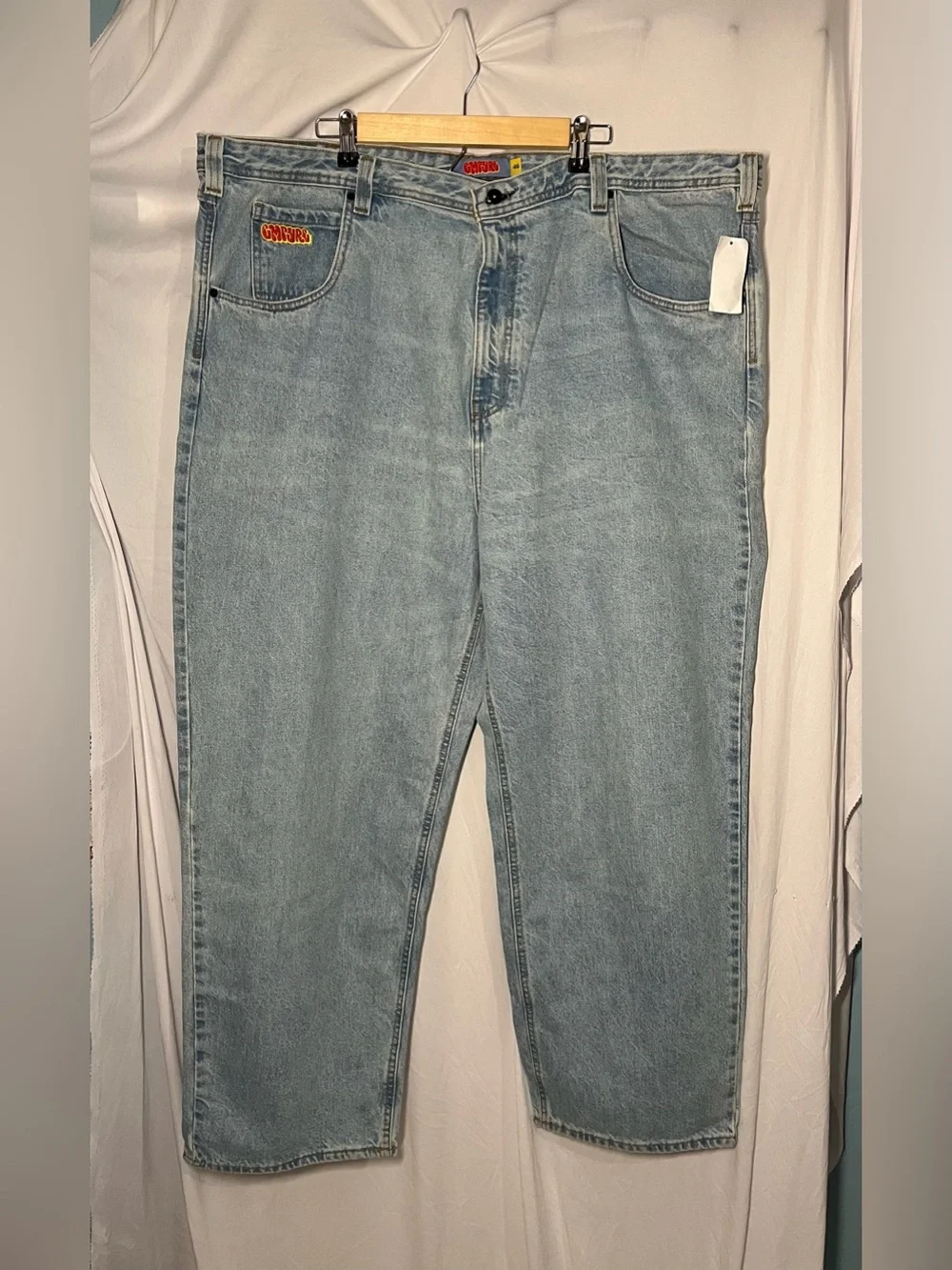 Zumiez Light Blue Relaxed Fit Men's Jeans
